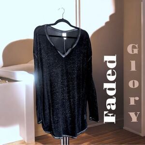 Faded Glory Sleepwear l Long Sleeve l See Through l Sleep shirt l 2X l EUC
